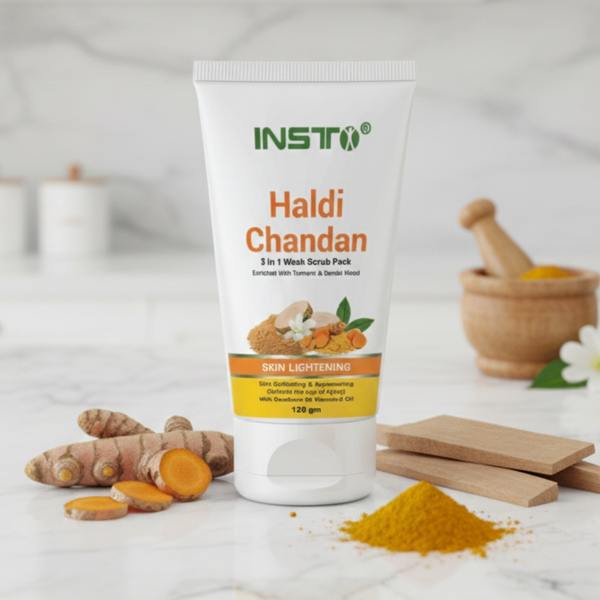 Haldi Chandan Scrub - 120 Gm